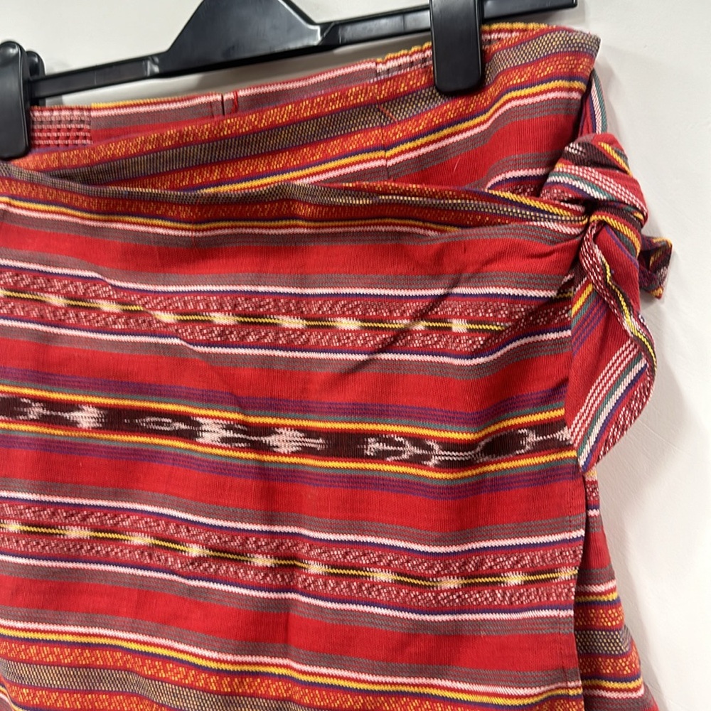 An Original Rickie Design by Laundry southwestern look skirt with wrap/k… - Picture 2 of 6